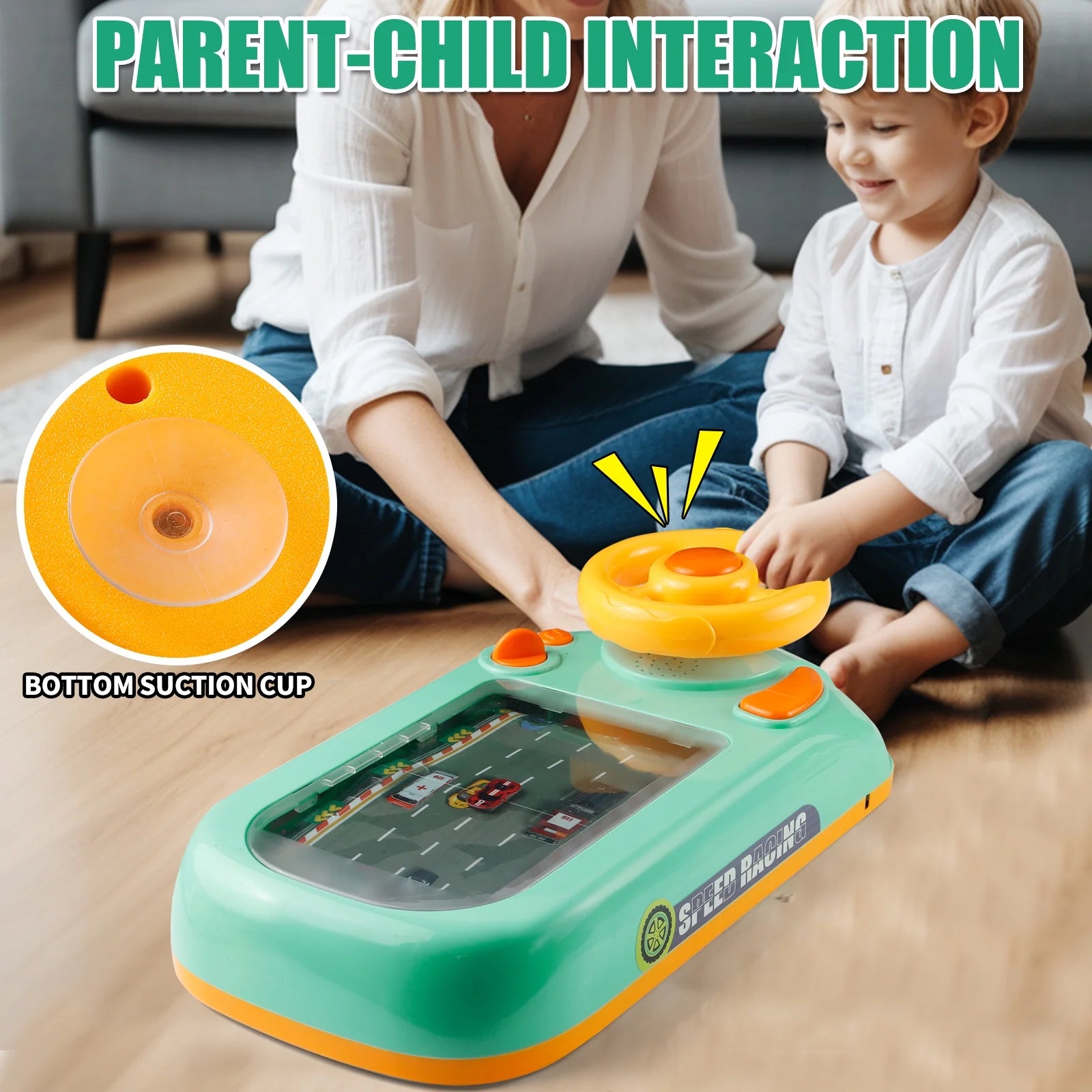 Steer & Learn Kid's Driving Practice Simulator Toy